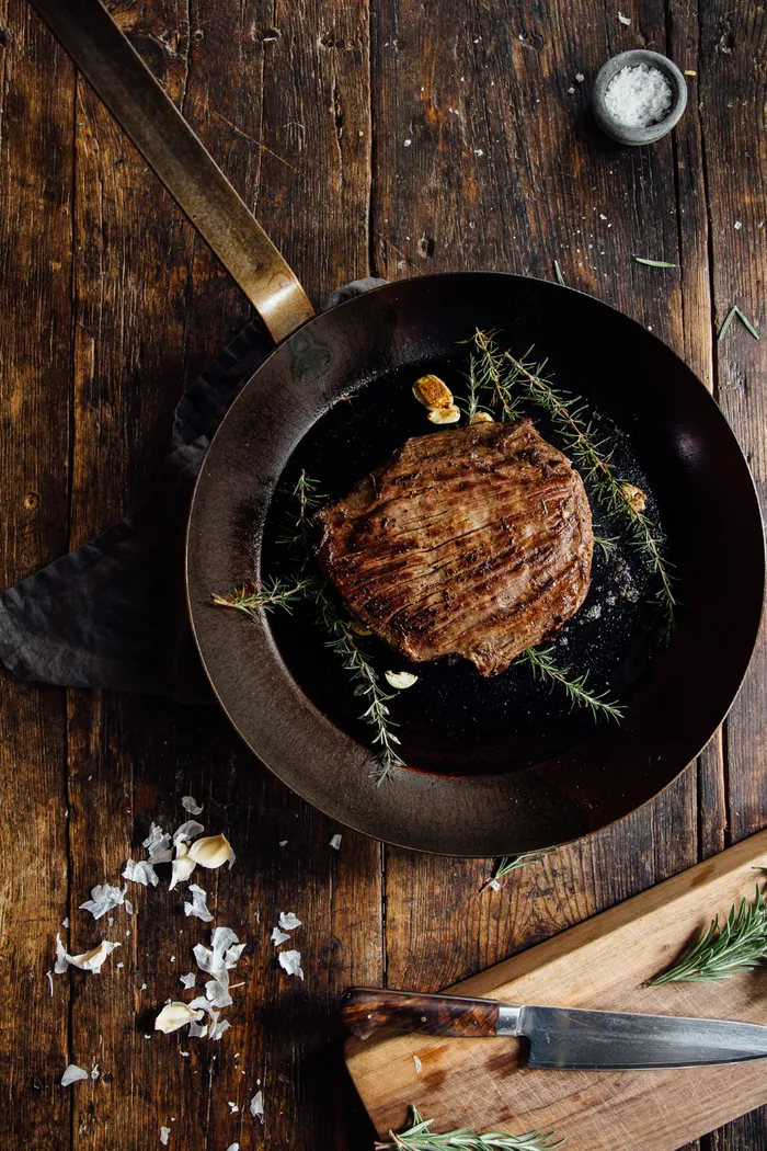 Matfer Bourgeat carbon steel frying pan